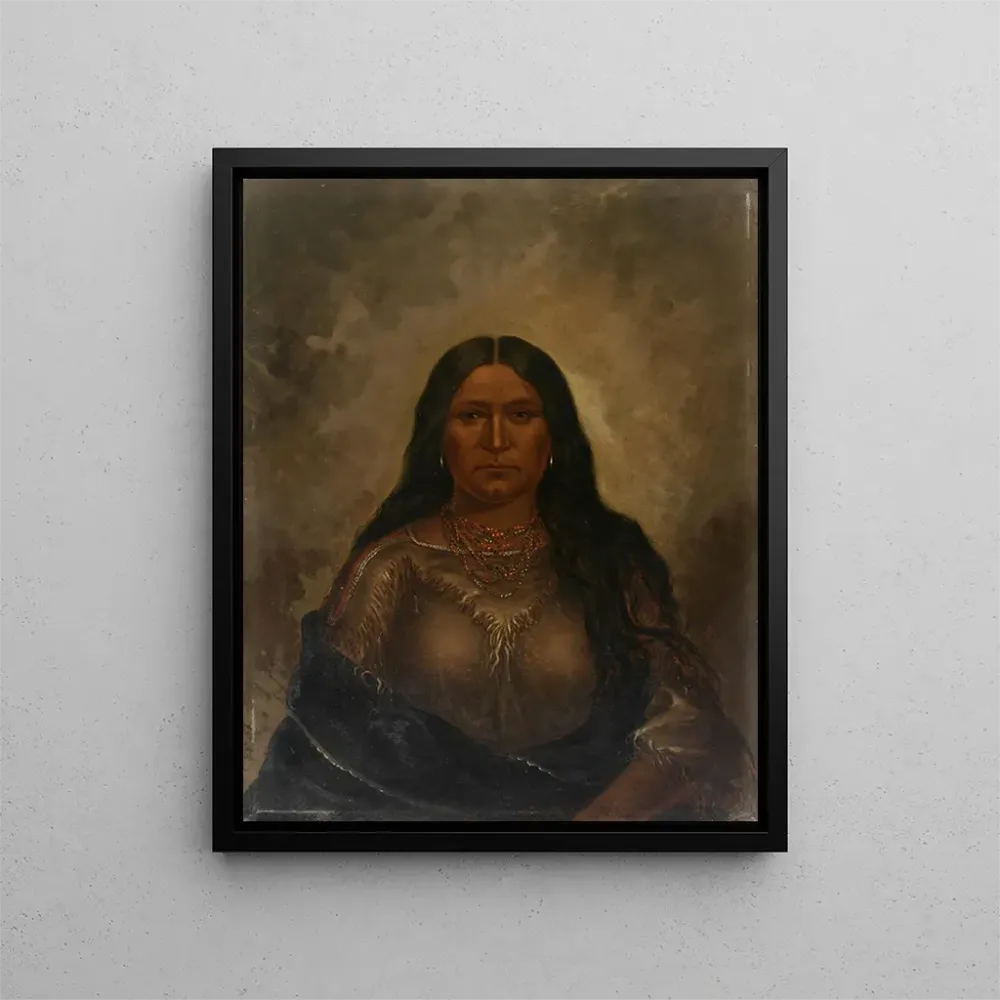 Tableau Chankuwashtemine, femme de la bonne route - Antonio Zeno Shindler | Reproduction Artem Legrand