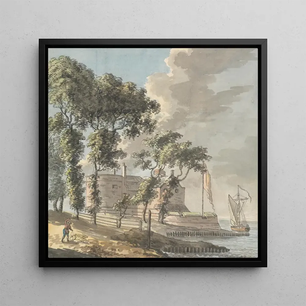 Tableau Château de Cowes, Isle Wight - John Inigo Richards | Reproduction Artem Legrand