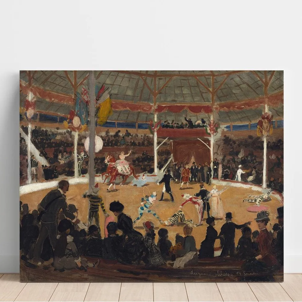 Tableau Le cirque - Suzanne Valadon | Reproduction Artem Legrand