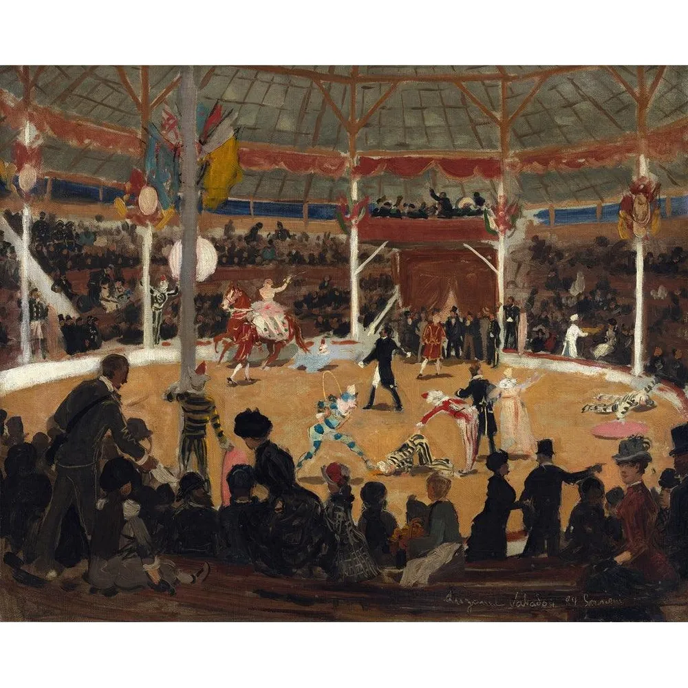 Tableau Le cirque - Suzanne Valadon | Reproduction Artem Legrand