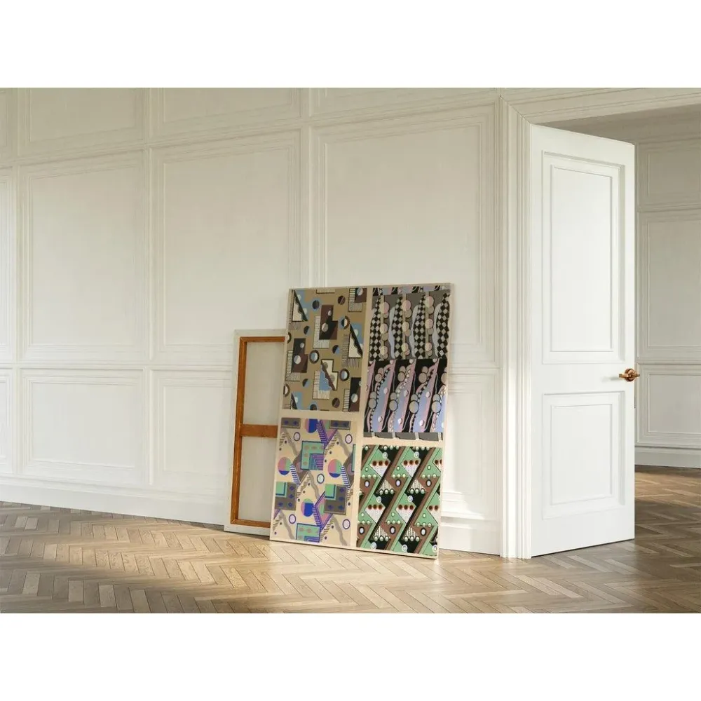 Tableau Collection Décors et Couleurs Pl.05 - Georges Valmier | Reproduction Artem Legrand
