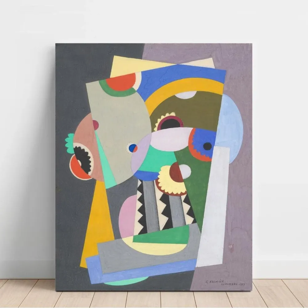 Tableau Composition - Georges Valmier | Reproduction Artem Legrand