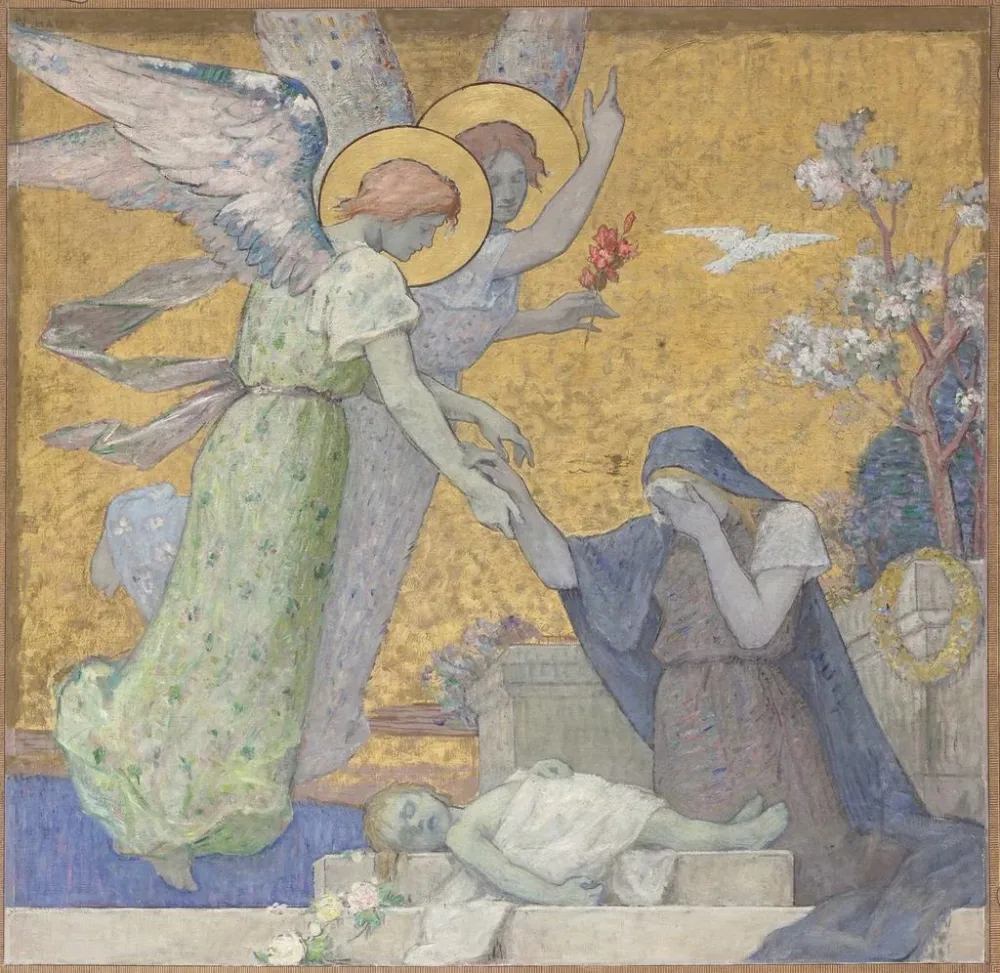 Tableau La Consolation - Jacques Ferdinand Humbert | Reproduction Artem Legrand
