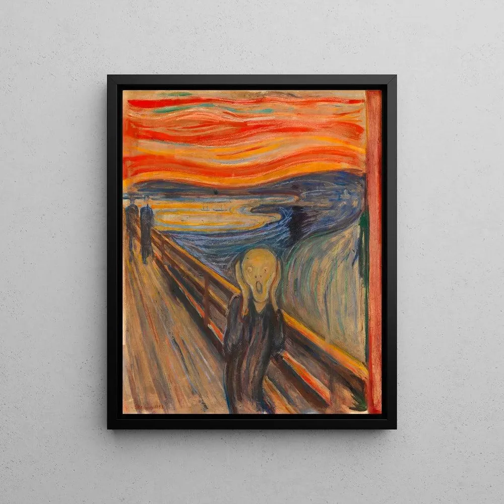 Tableau Le Cri - Edvard Munch | Reproduction Artem Legrand