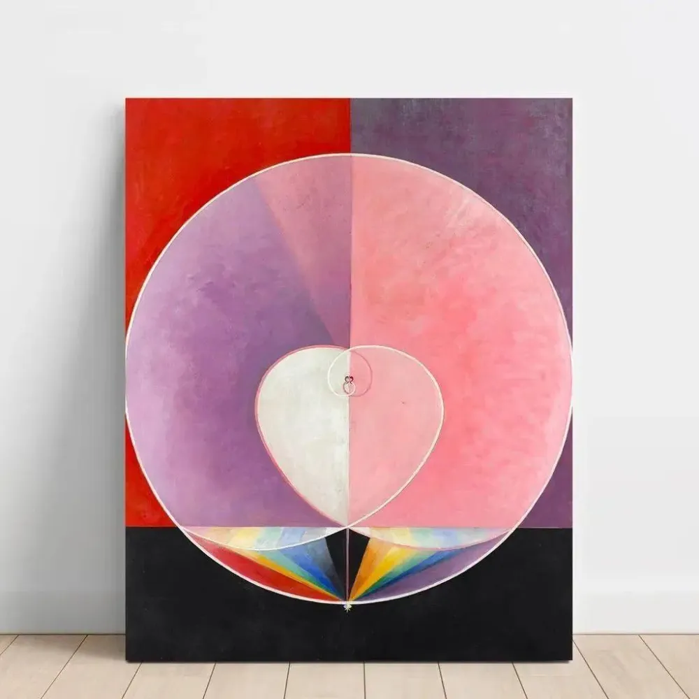 Tableau Doves No. 2 - Hilma af Klint | Reproduction Artem Legrand