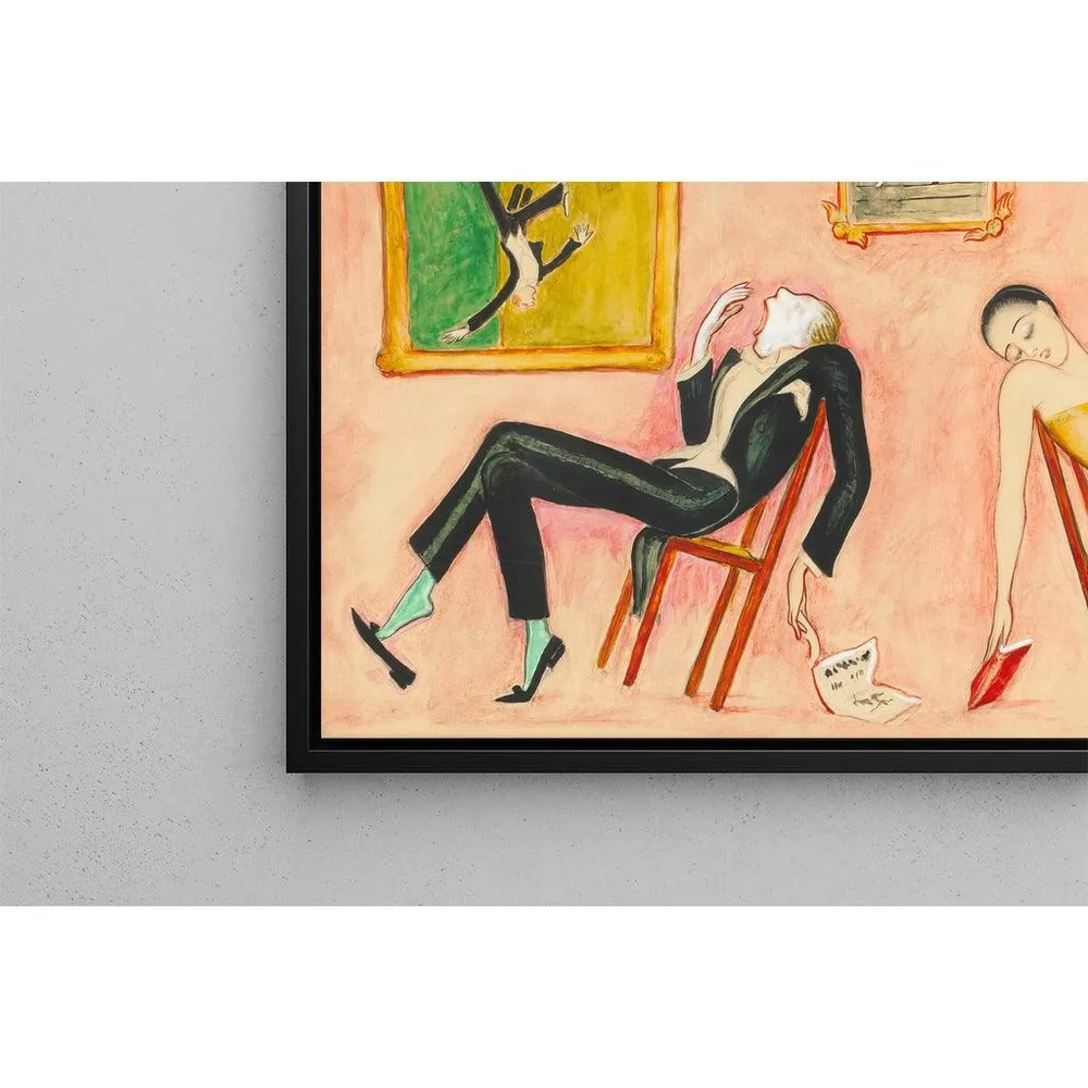 Tableau Familjeidyll - Nils Dardel | Reproduction Artem Legrand
