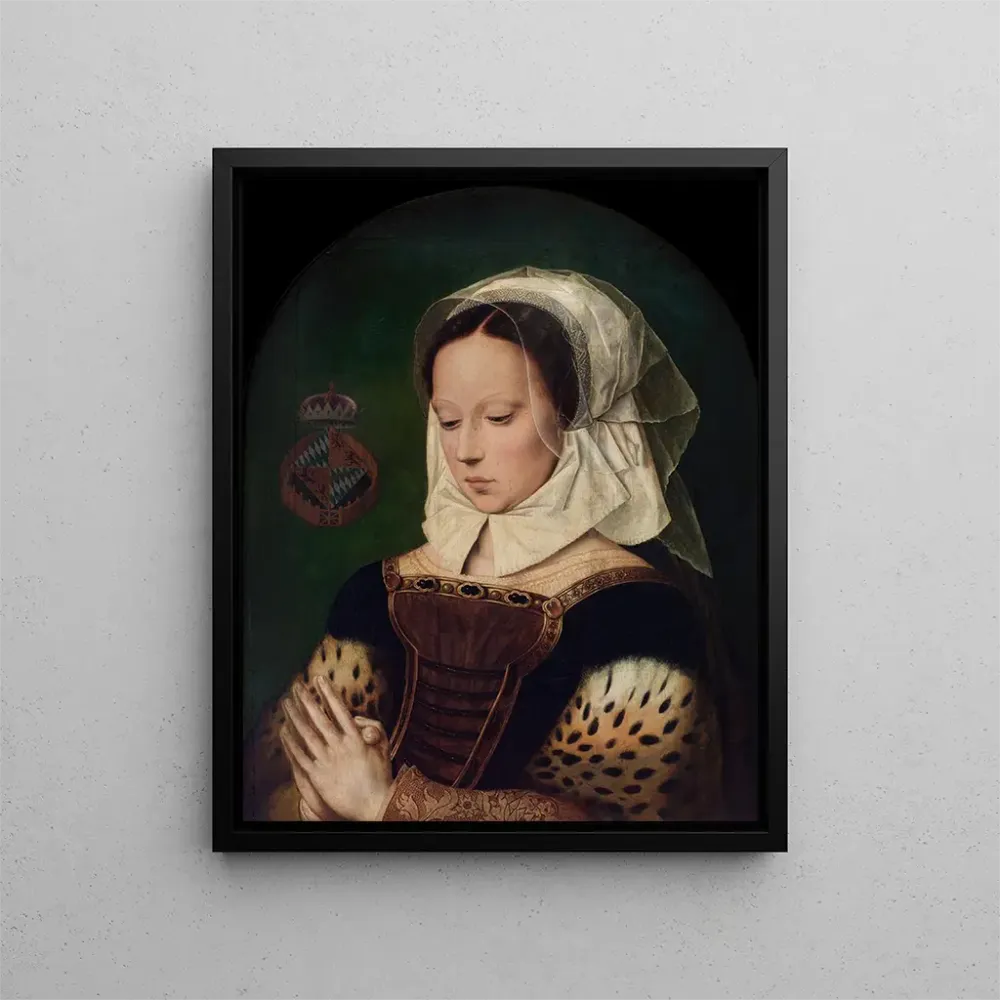 Tableau Femme en prière - Ambrosius Benson | Reproduction Artem Legrand