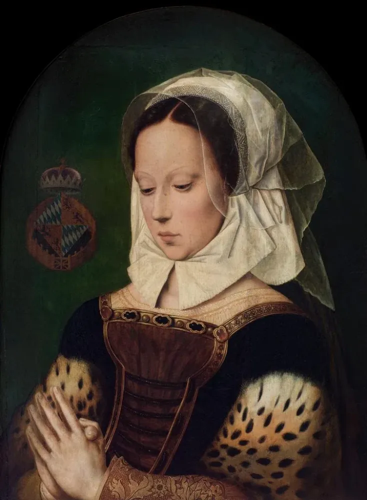 Tableau Femme en prière - Ambrosius Benson | Reproduction Artem Legrand
