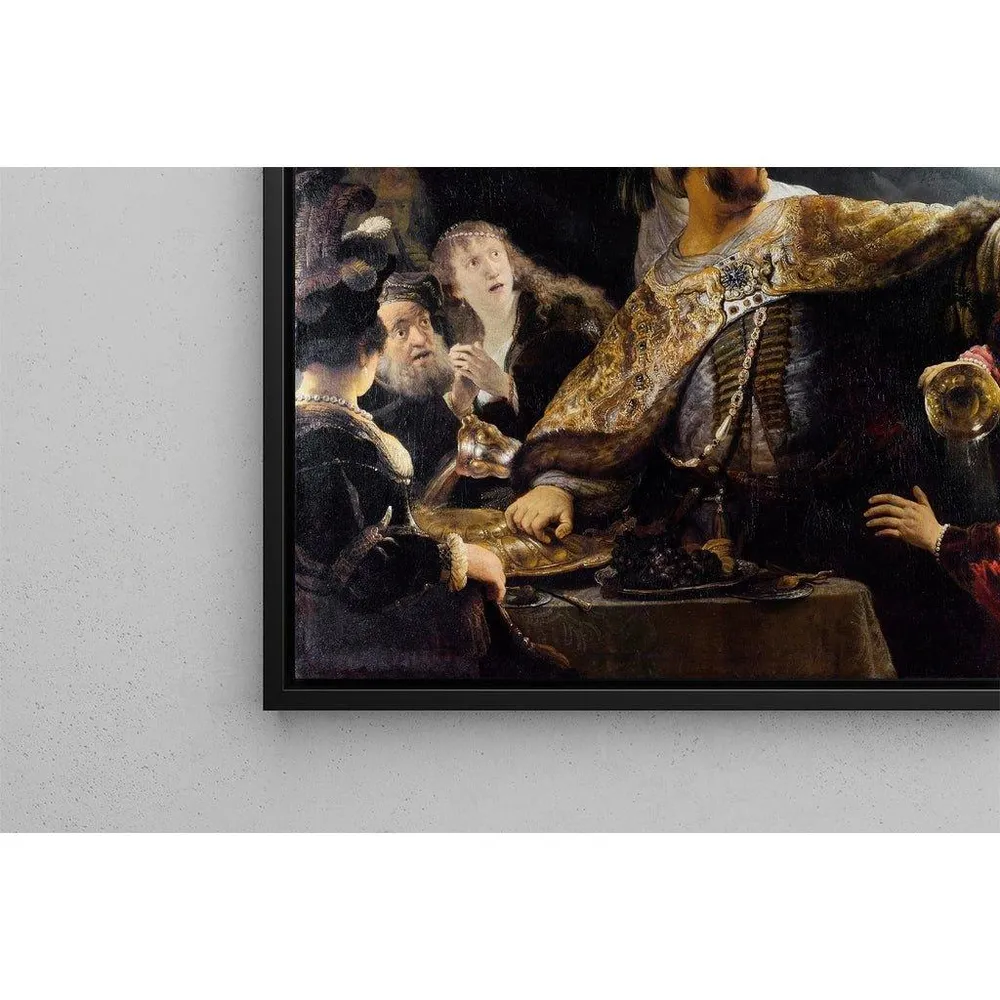 Tableau Le festin de Belshazzar - Rembrandt van Rijn | Reproduction Artem Legrand