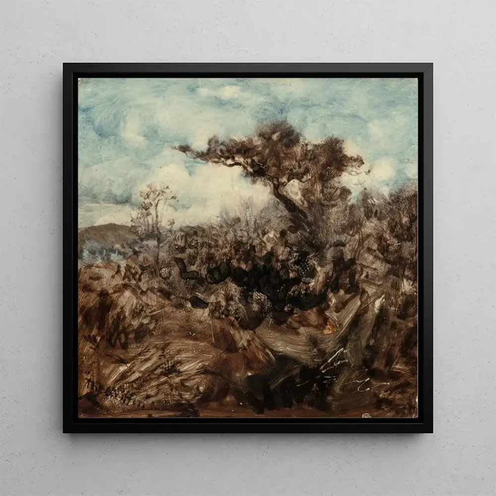 Tableau Figure dans un arbre - Robert Swain Gifford | Reproduction Artem Legrand