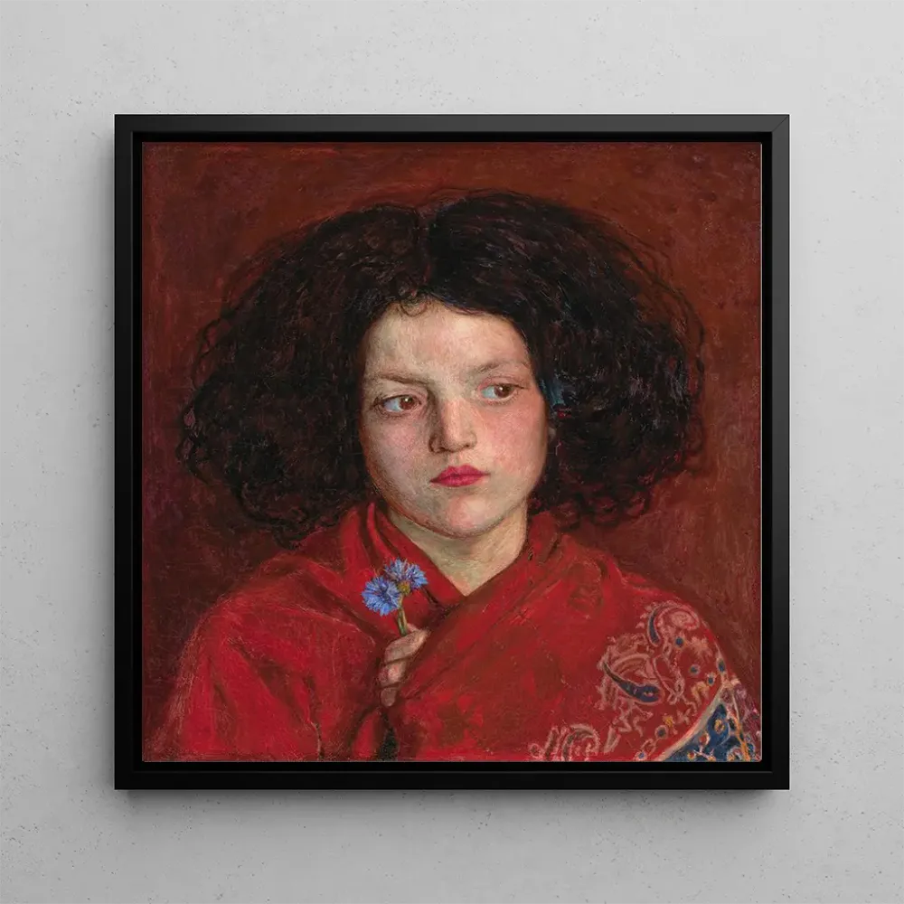 Tableau La Fille irlandaise - Ford Madox Brown | Reproduction Artem Legrand