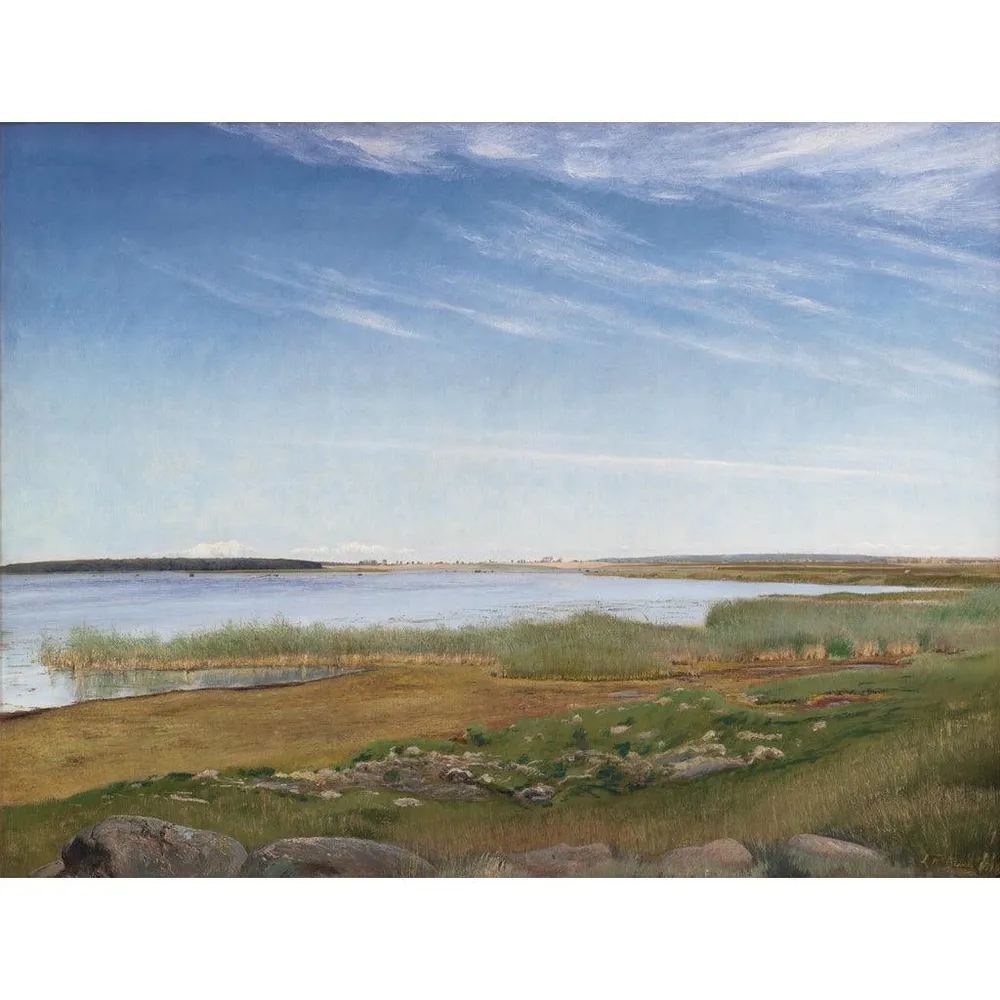 Tableau Le fjord près de Karrebæksminde, Zélande - Laurits Andersen Ring | Reproduction Artem Legrand