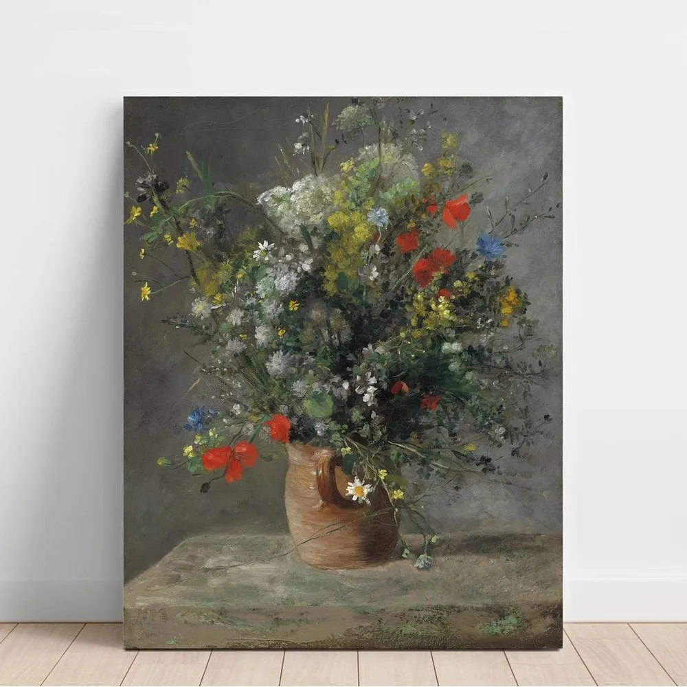 Tableau Fleurs dans un vase - Pierre-Auguste Renoir | Reproduction Artem Legrand