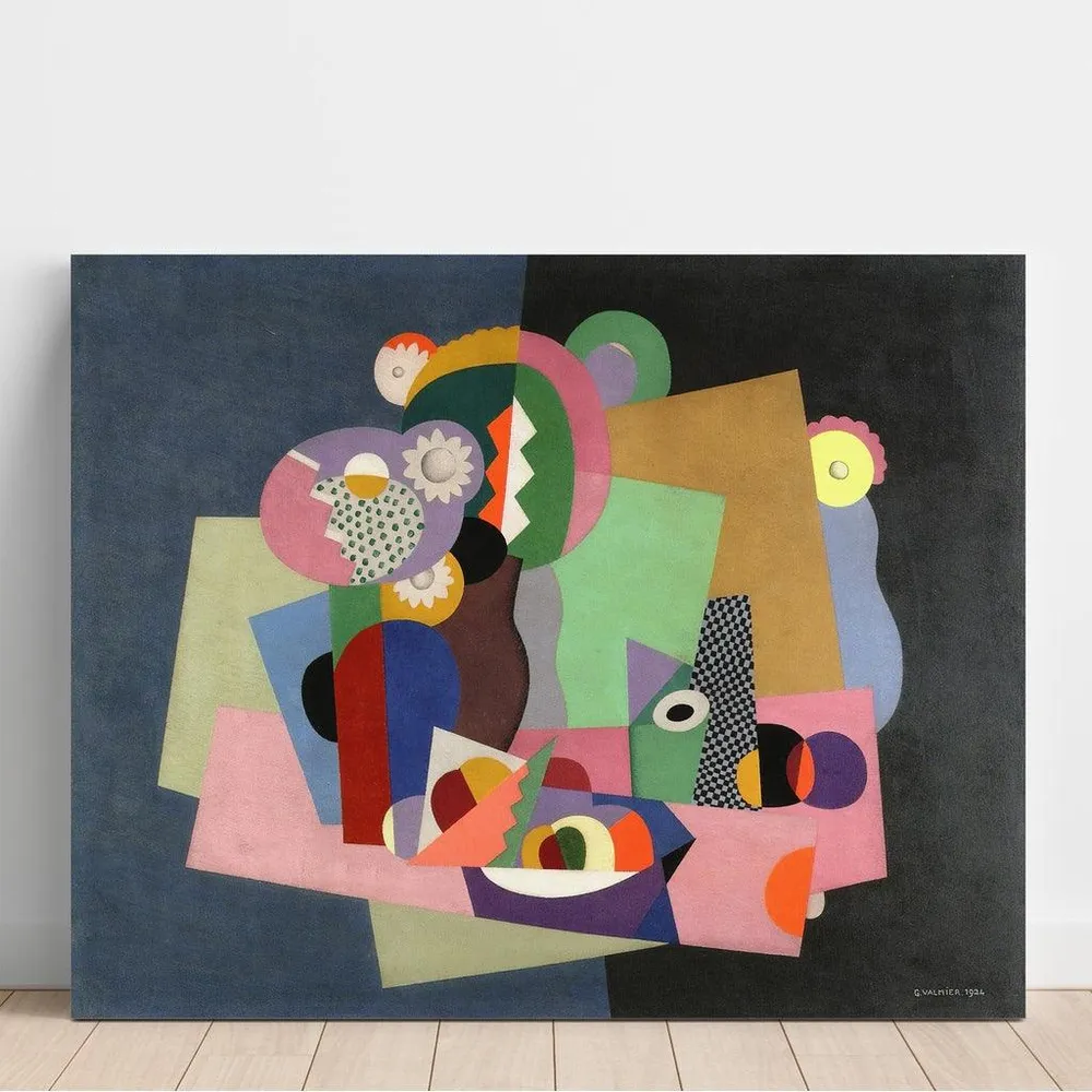 Tableau Fleurs et fruits - Georges Valmier | Reproduction Artem Legrand