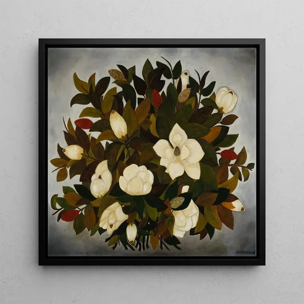 Tableau Fleurs de magnolia - Josephine Joy | Reproduction Artem Legrand