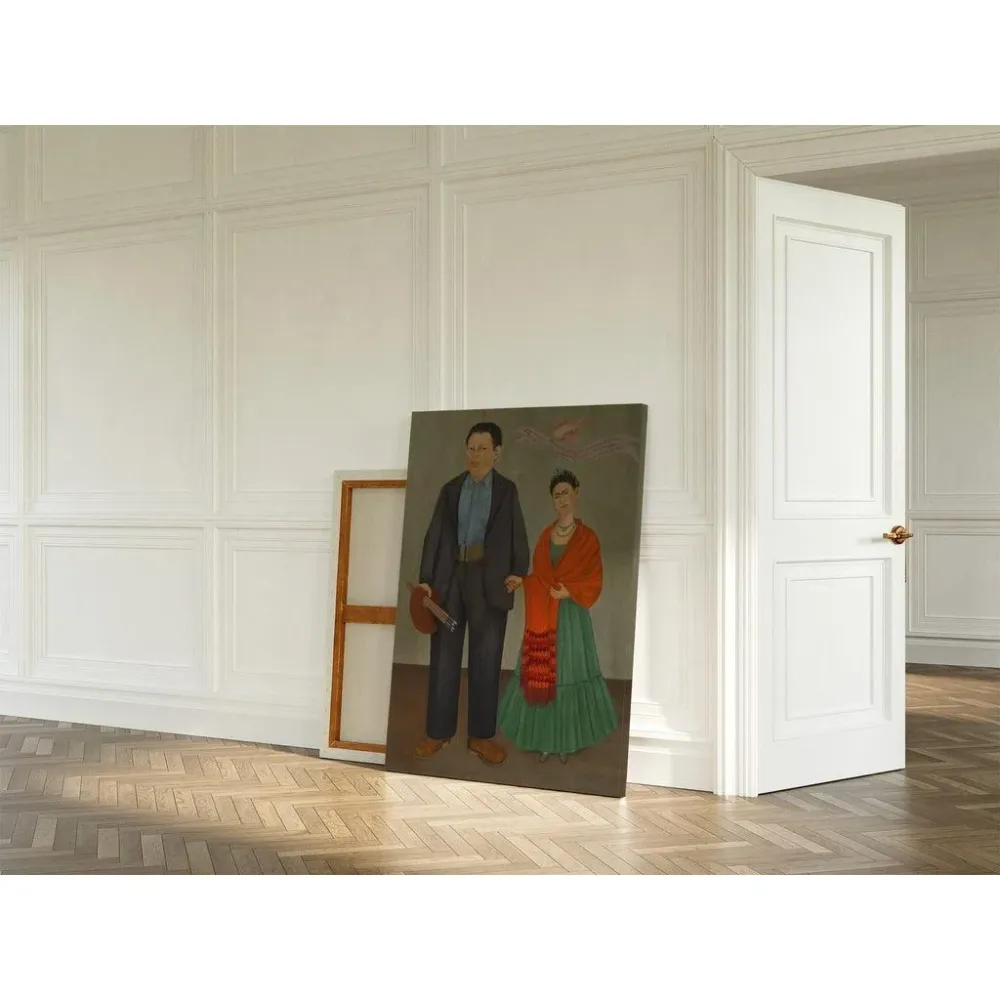 Tableau Frida et Diego Rivera - Frida Kahlo | Reproduction Artem Legrand