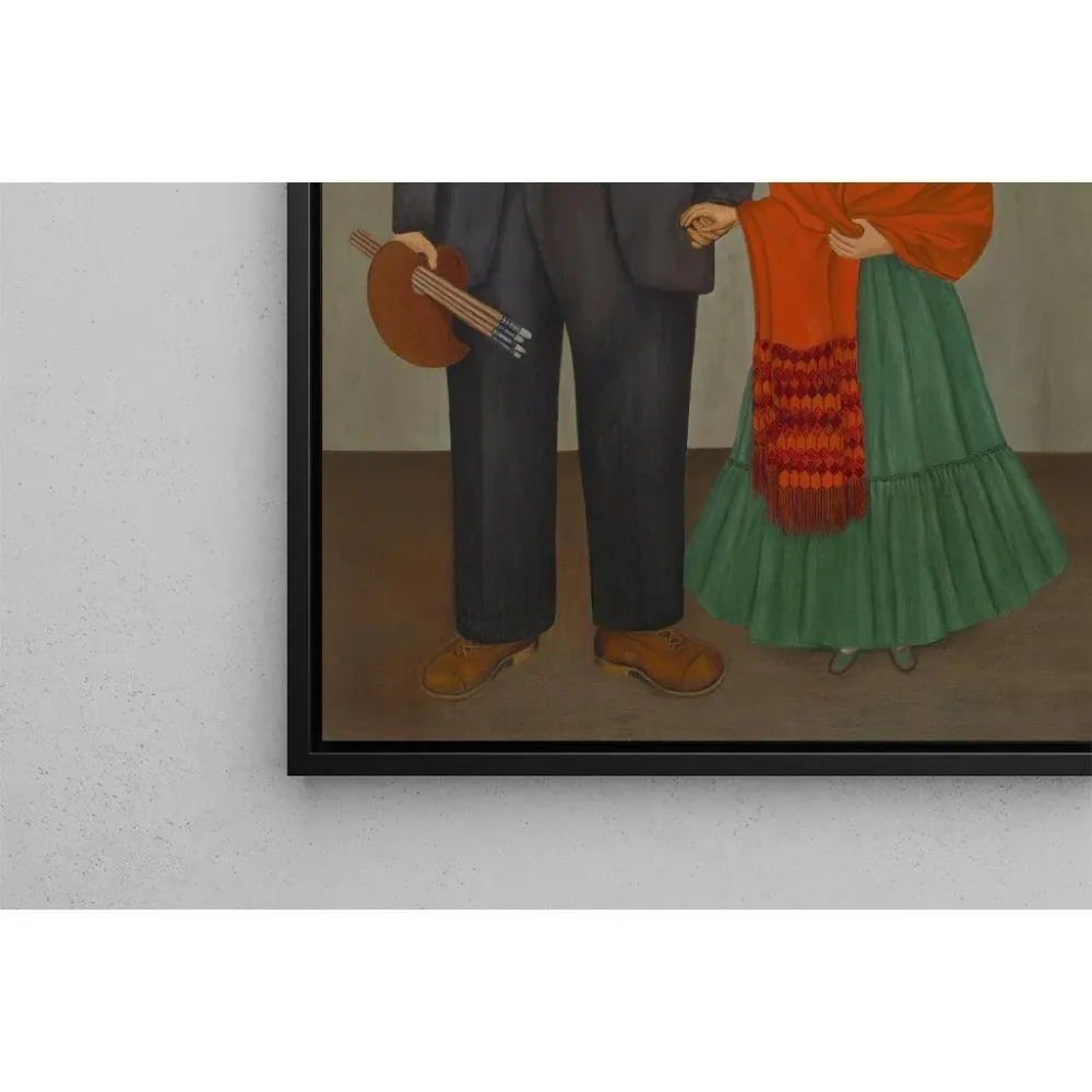 Tableau Frida et Diego Rivera - Frida Kahlo | Reproduction Artem Legrand