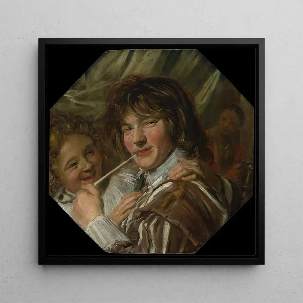 Tableau Le Fumeur - Frans Hals | Reproduction Artem Legrand