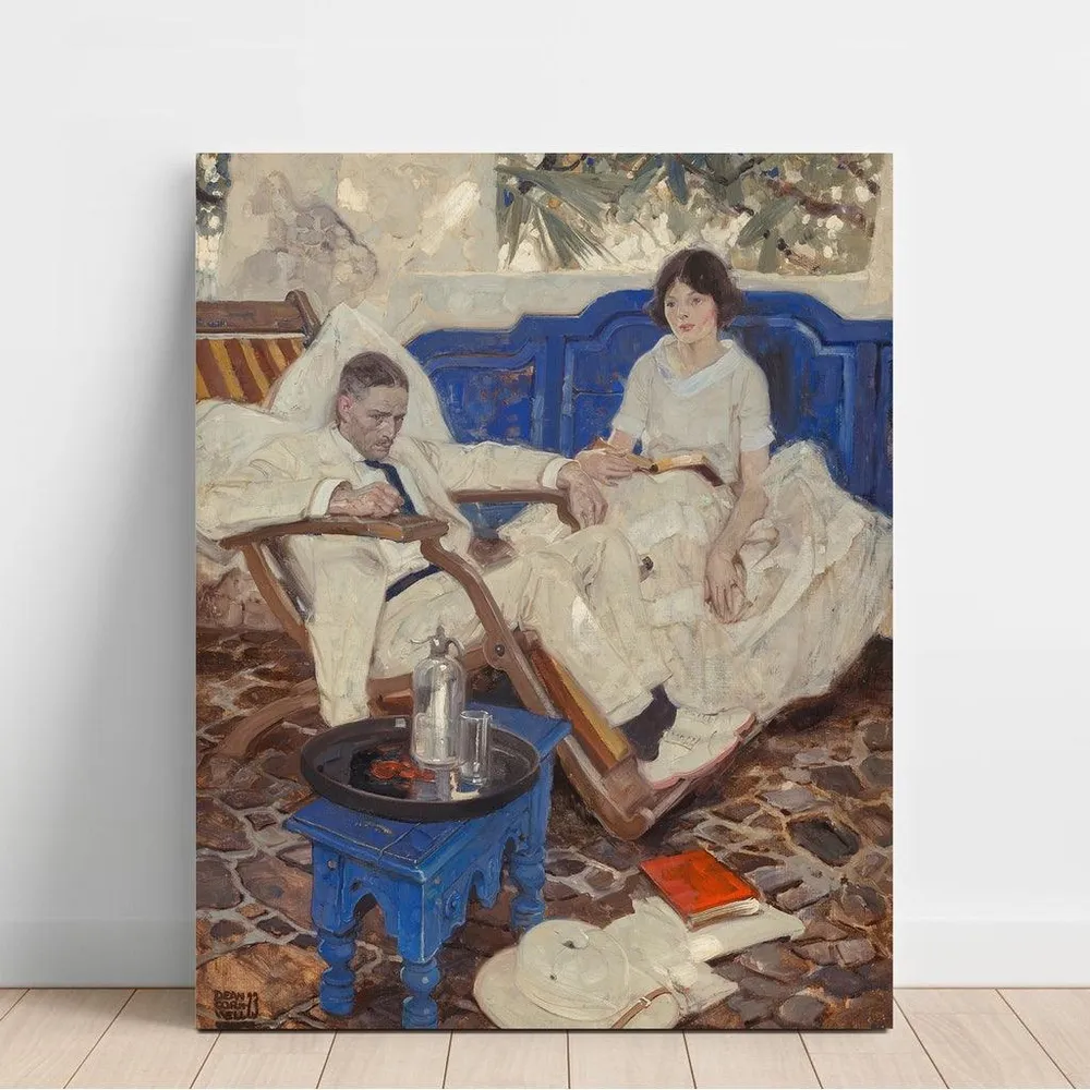 Tableau Gad, dit Heseltine à Peril, si le docteur peut seulement me maintenir en vie assez longtemps - Dean Cornwell | Rep...