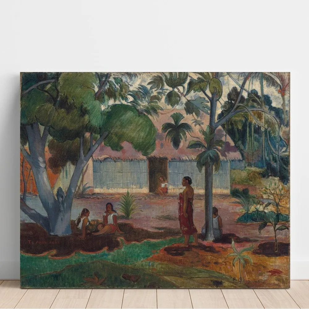Tableau Le grand arbre - Paul Gauguin | Reproduction Artem Legrand