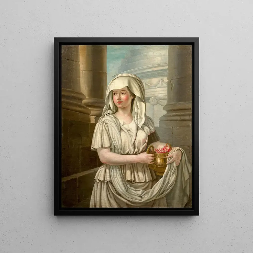 Tableau La jeune vestale - Antoine Raspal | Reproduction Artem Legrand
