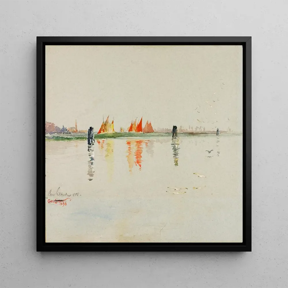 Tableau La lagune de Venise - Cass Gilbert | Reproduction Artem Legrand