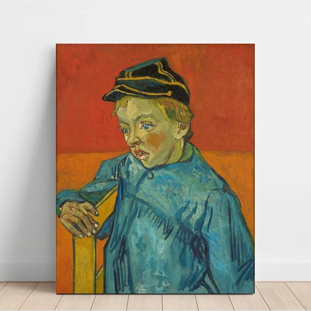 Tableau L'écolier (Camille Roulin) - Vincent van Gogh | Reproduction Artem Legrand