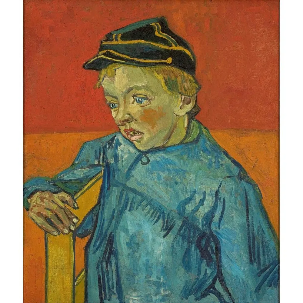 Tableau L'écolier (Camille Roulin) - Vincent van Gogh | Reproduction Artem Legrand