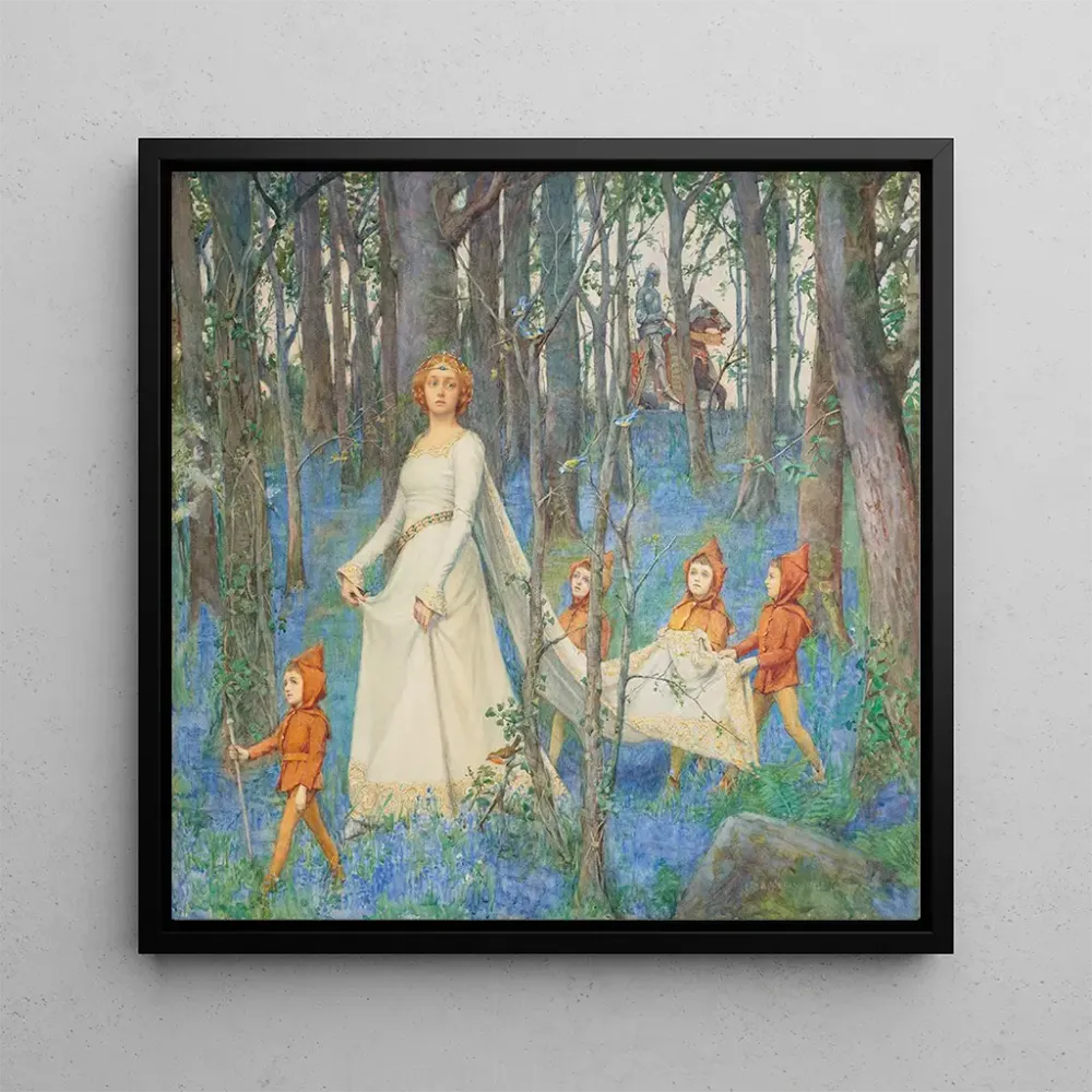 Tableau Les Bois féeriques - Henry Meynell Rheam | Reproduction Artem Legrand