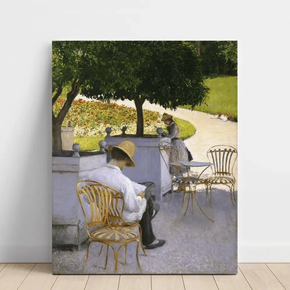 Tableau Les Orangers - Gustave Caillebotte | Reproduction Artem Legrand