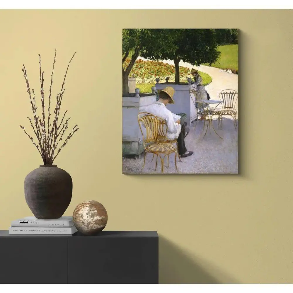 Tableau Les Orangers - Gustave Caillebotte | Reproduction Artem Legrand