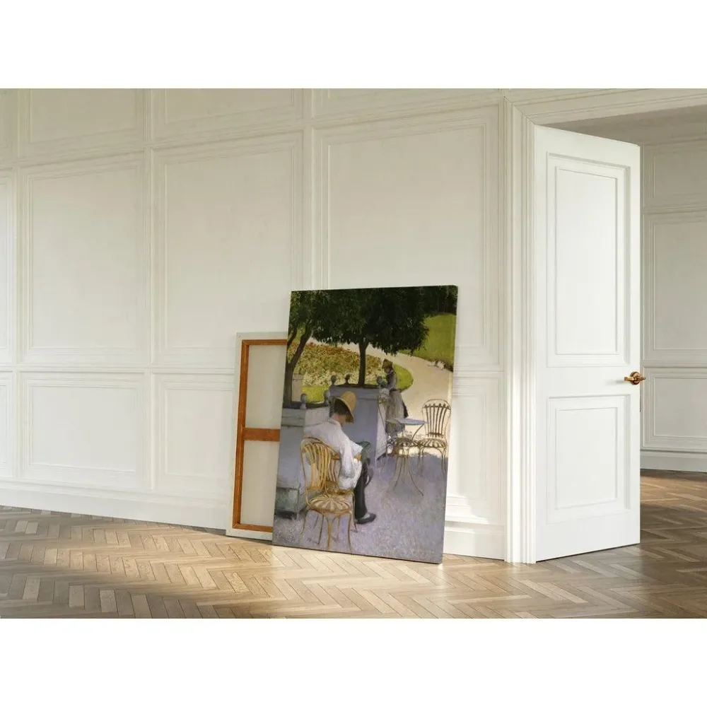Tableau Les Orangers - Gustave Caillebotte | Reproduction Artem Legrand