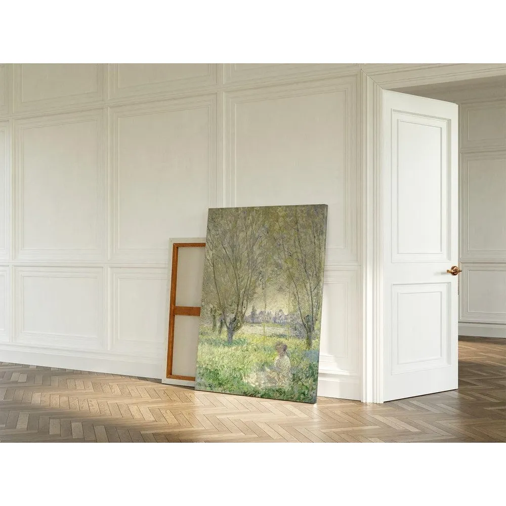 Tableau Les Saules - Claude Monet | Reproduction Artem Legrand