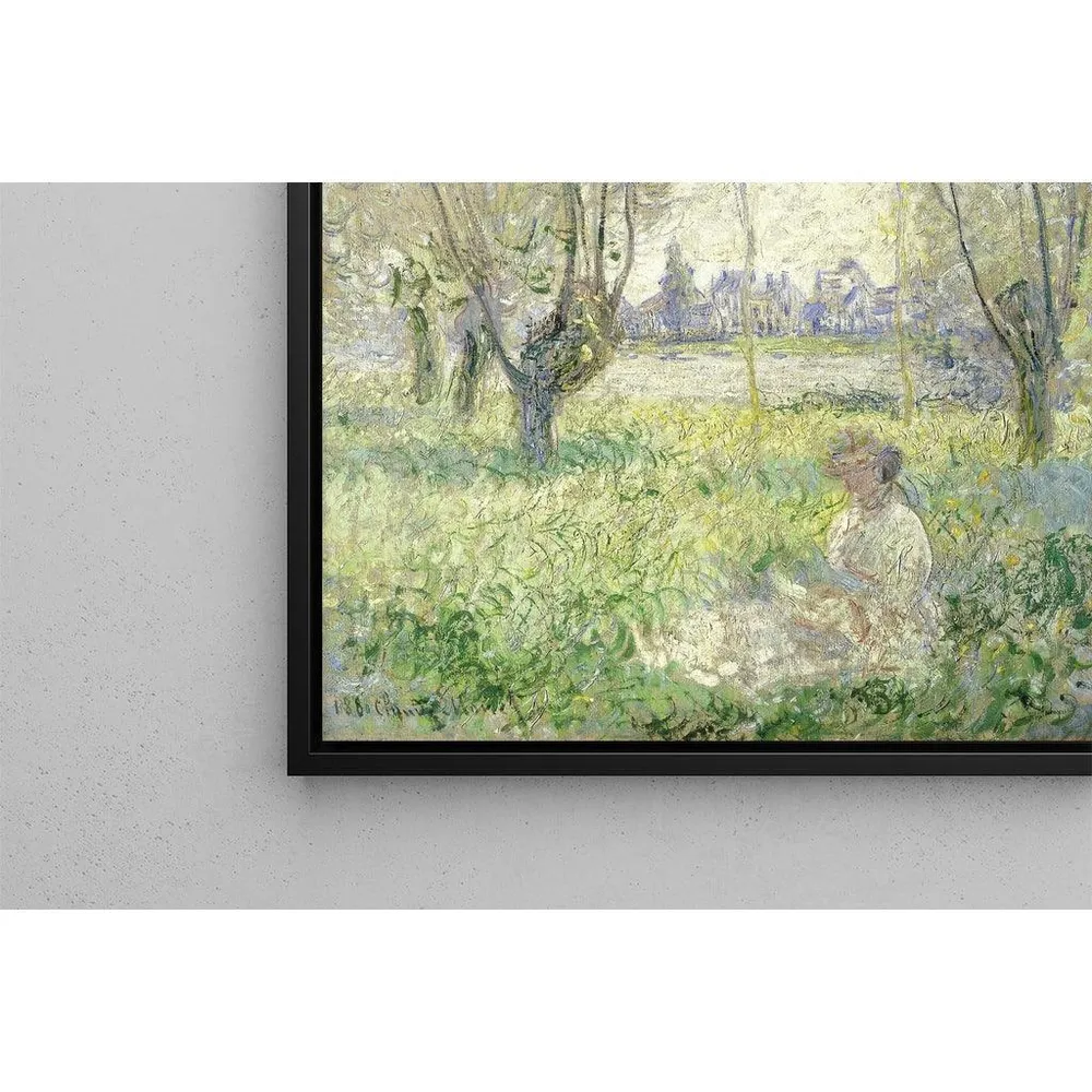 Tableau Les Saules - Claude Monet | Reproduction Artem Legrand
