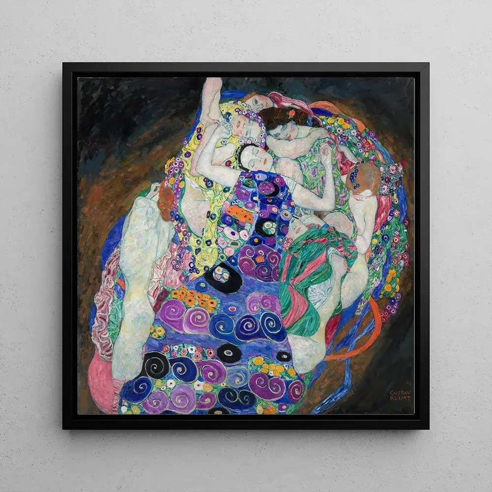 Tableau Les Vierges - Gustav Klimt | Reproduction Artem Legrand