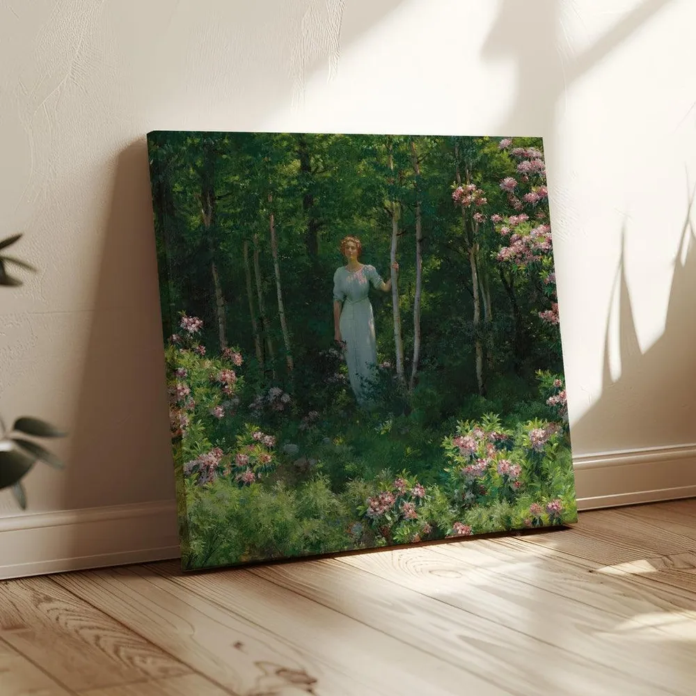 Tableau La lisière des bois - Charles Courtney Curran | Reproduction Artem Legrand