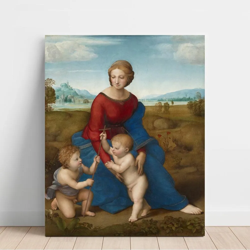 Tableau La Madone dans le pré - Raphael | Reproduction Artem Legrand
