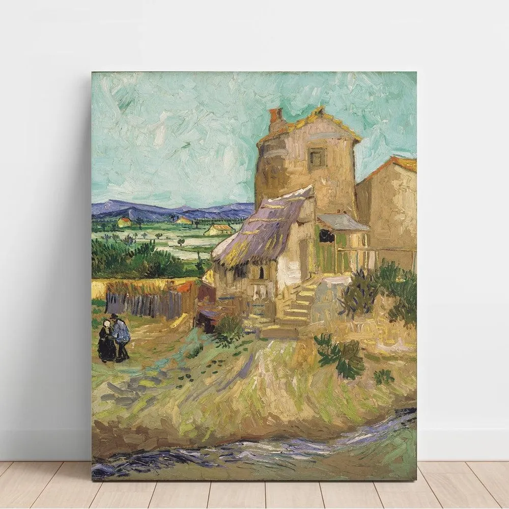 Tableau La Maison de la Crau - Vincent van Gogh | Reproduction Artem Legrand