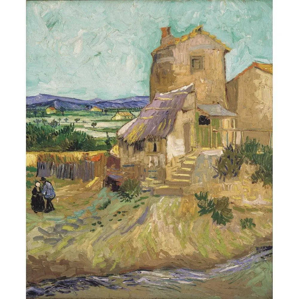 Tableau La Maison de la Crau - Vincent van Gogh | Reproduction Artem Legrand