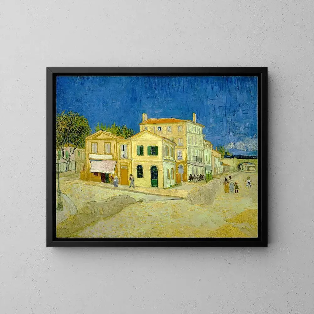 Tableau La Maison Jaune - Vincent Van Gogh | Reproduction Artem Legrand
