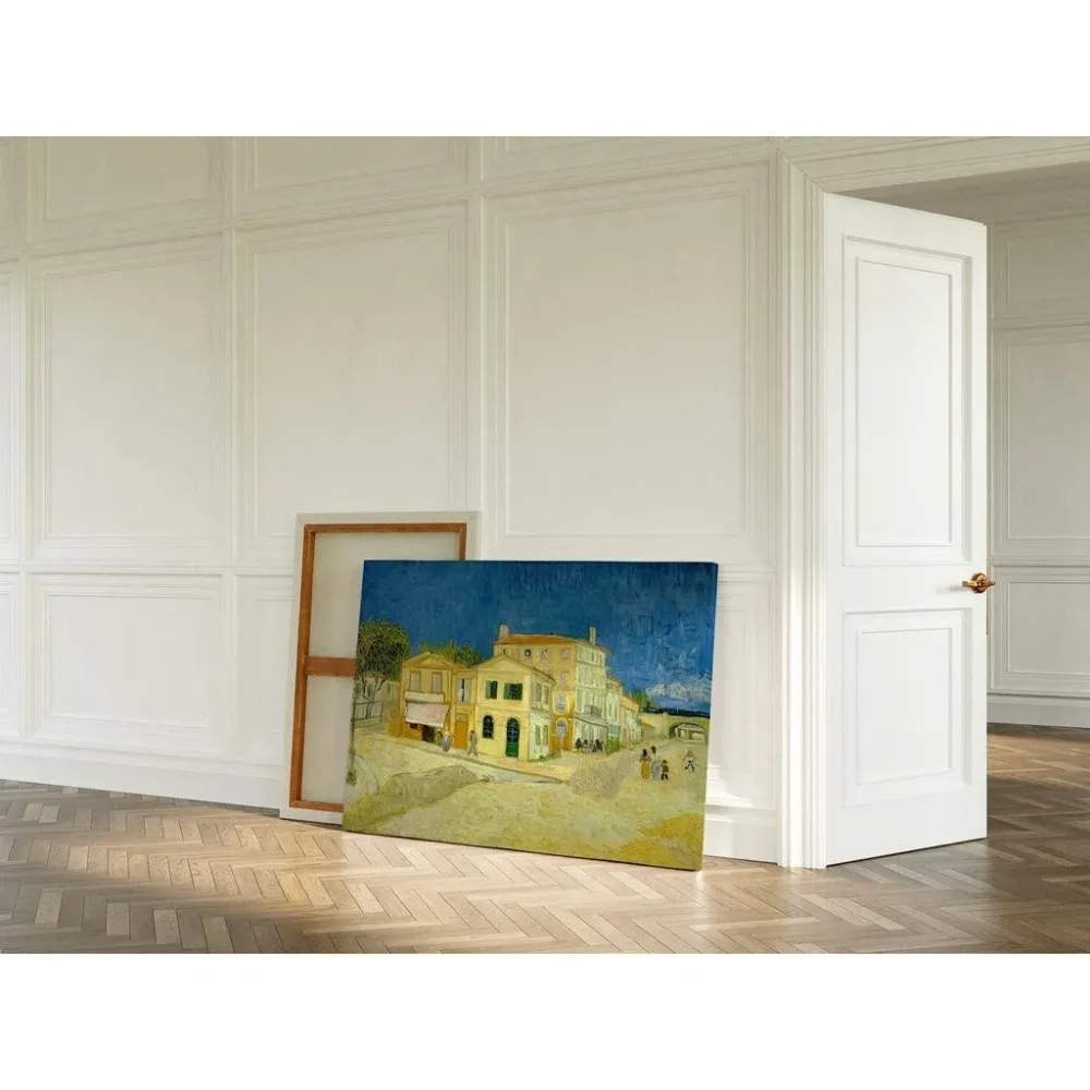 Tableau La Maison Jaune - Vincent Van Gogh | Reproduction Artem Legrand