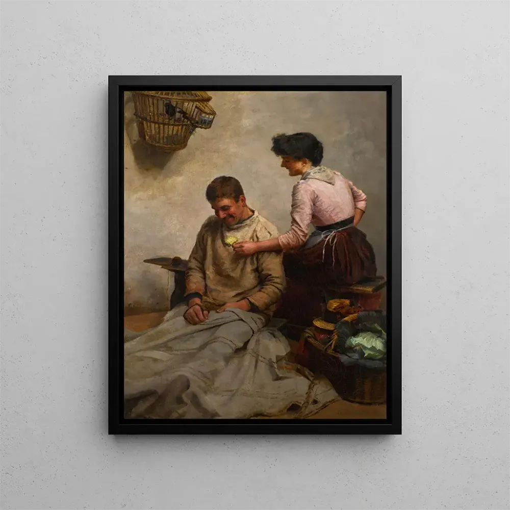 Tableau Mariage - Benjamin Arthur Bateman | Reproduction Artem Legrand