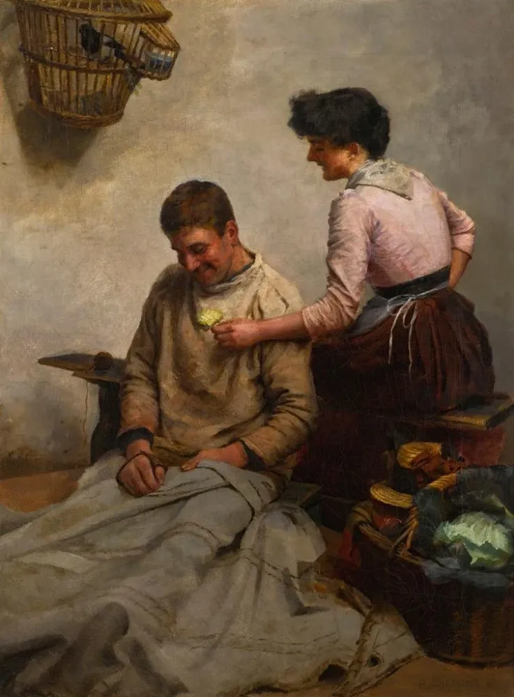 Tableau Mariage - Benjamin Arthur Bateman | Reproduction Artem Legrand