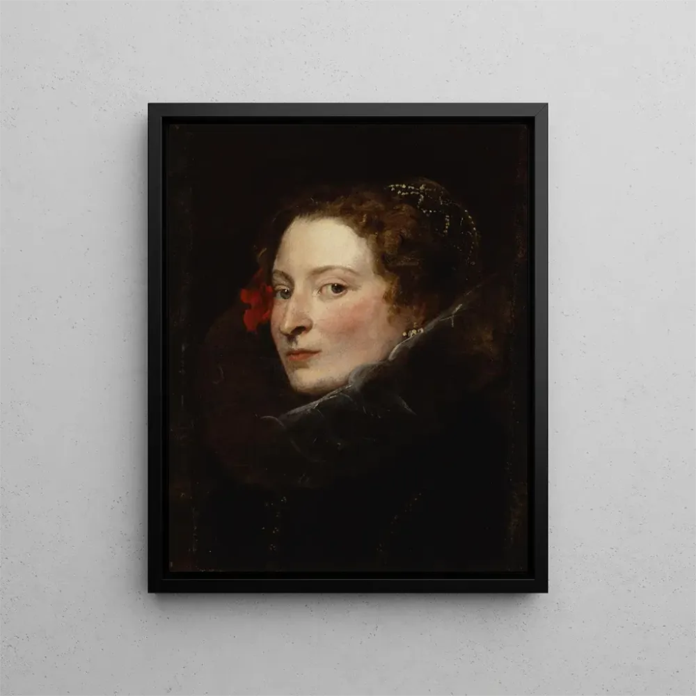 Tableau Marquise Elena Grimaldi Cattaneo - Antoine van Dyck | Reproduction Artem Legrand