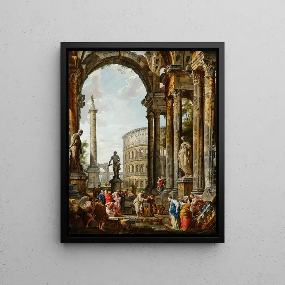 Tableau Le massacre du triumvirat - Anonyme | Reproduction Artem Legrand