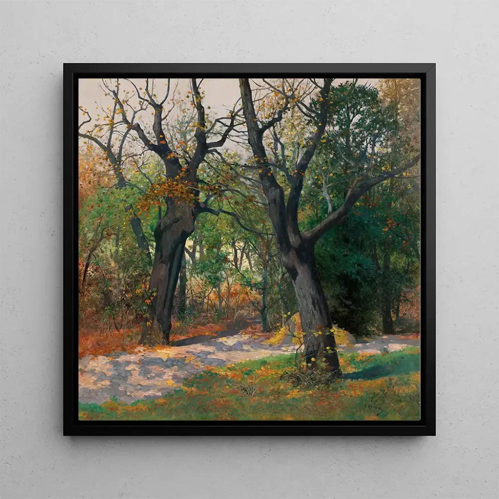 Tableau Matin d'automne - Adolf Kaufmann | Reproduction Artem Legrand