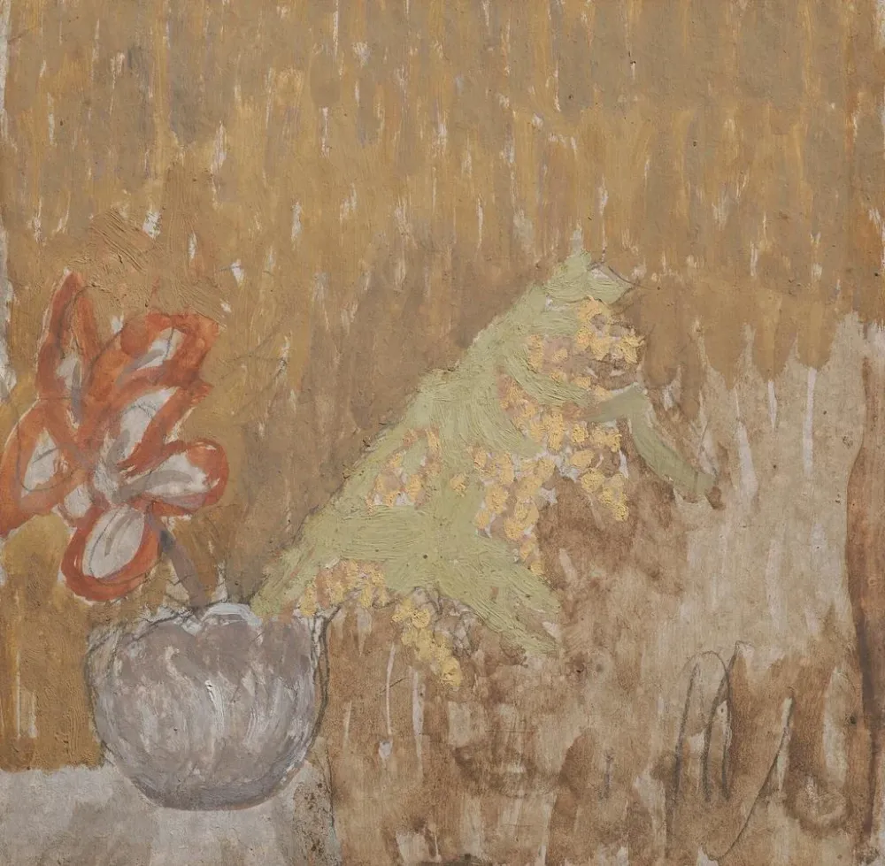 Tableau Mimosa et Fleurs dans un Vase - Gwen John | Reproduction Artem Legrand