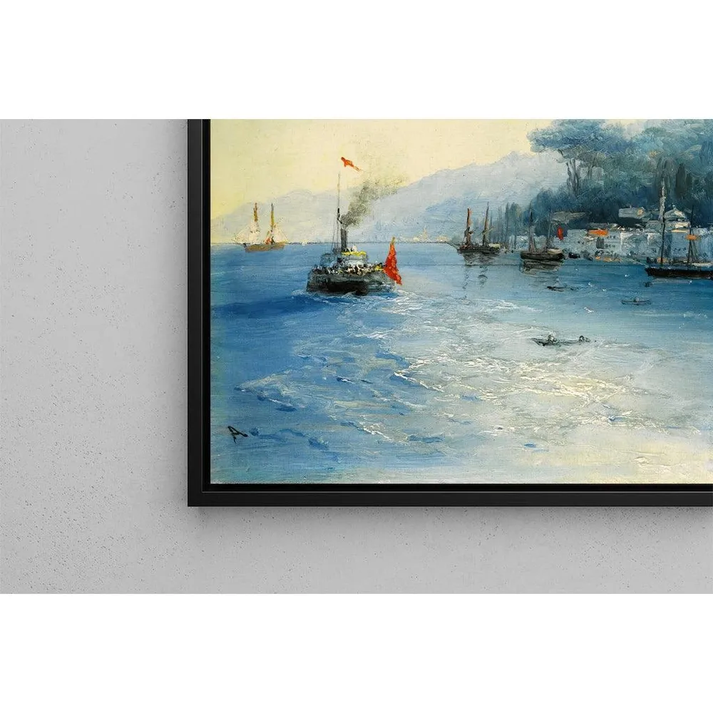 Tableau Navires sur le Bosphore, Constantinople - Ivan Konstantinovich Aivazovsky | Reproduction Artem Legrand