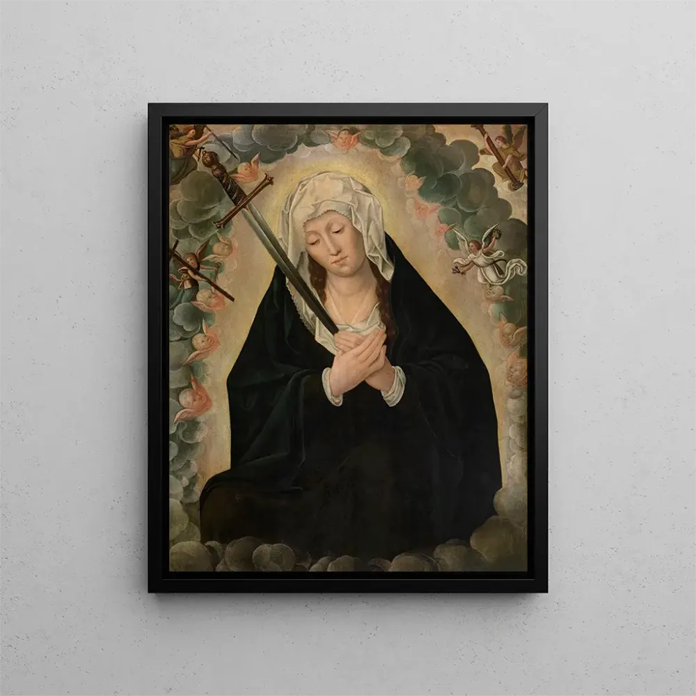 Tableau Notre-Dame des Douleurs - Anonyme | Reproduction Artem Legrand