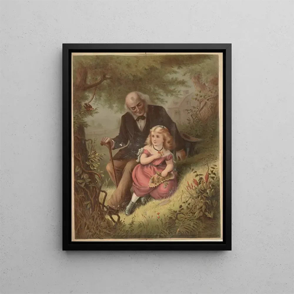 Tableau Ombre de lumière - Armstrong & Co. Lith. | Reproduction Artem Legrand